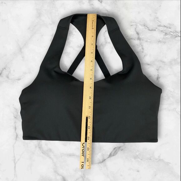 New Balance Power X Black Sports Bra Size M (D-DD) High Impact Bra NWT - Picture 6 of 16